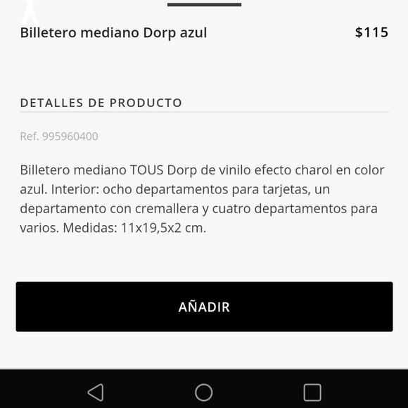 Tous Dorp Wallet - Picture 3 of 3